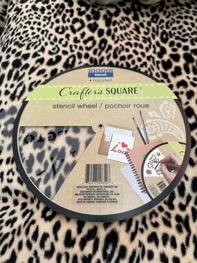 Crafter's Square Stencil Wheel new 0-9